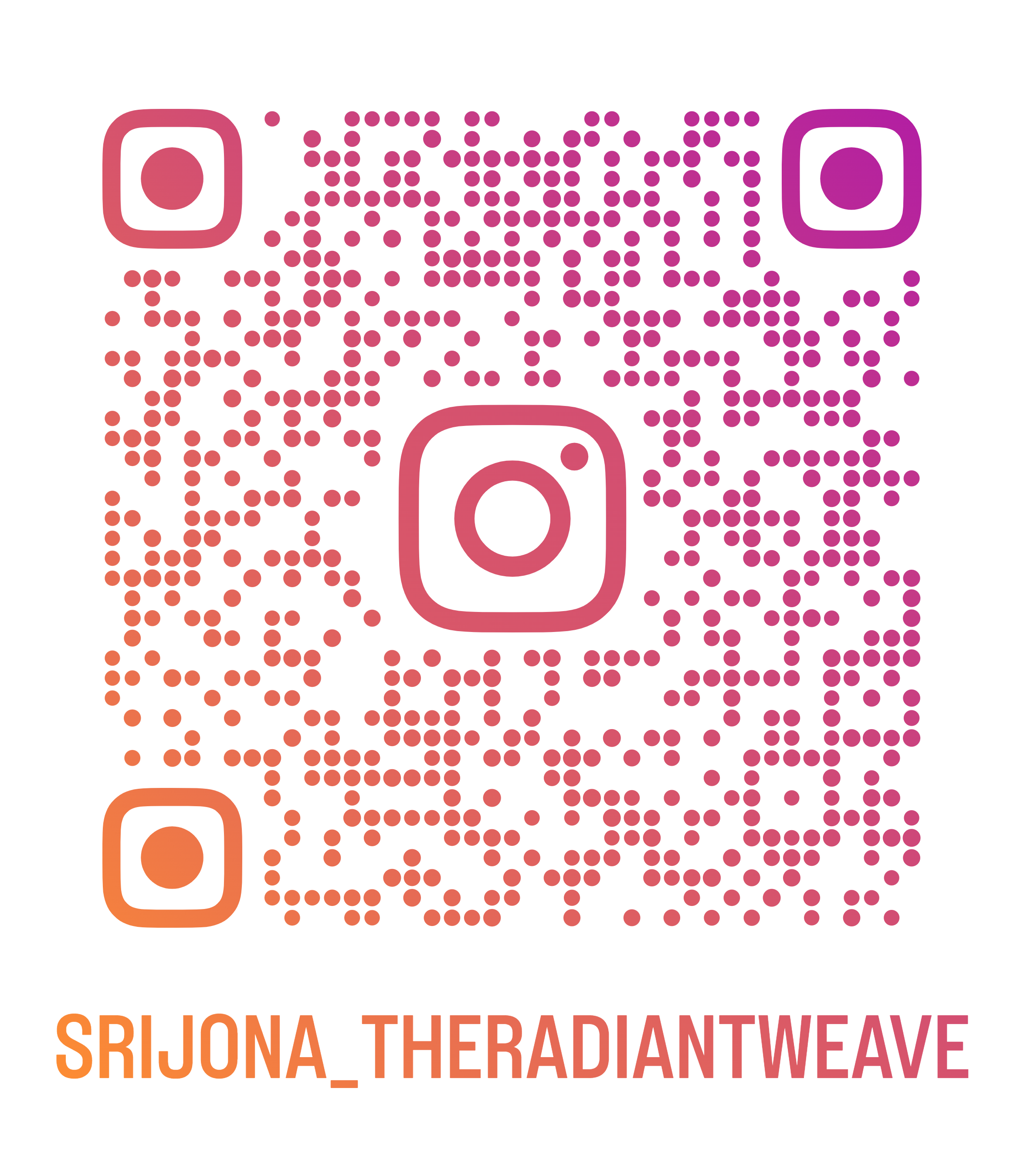 Srijona Instagram QR Code